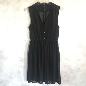H&M black dress size 10